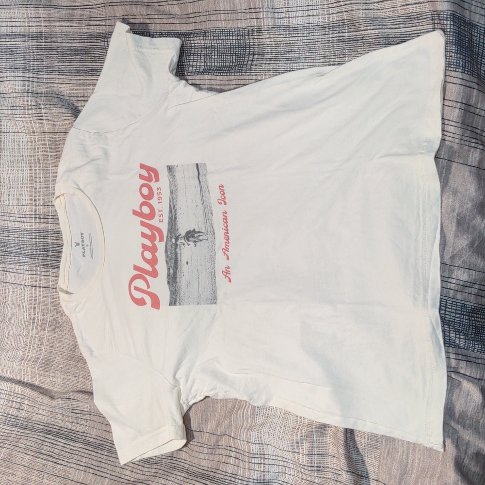 Playboy cowgirl t-shirt, size L
